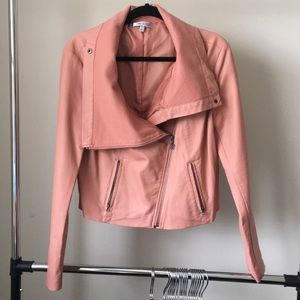 Jennifer Lopez Jackets & Coats - Dusty Rose Jennifer Lopez Faux Leather Jacket Jennifer Lopez Jackets & Coats - Dusty Rose Jennifer Lopez Faux Leather Jacket